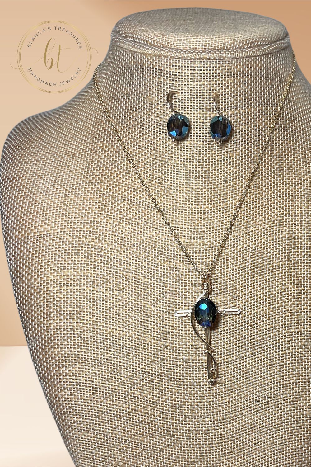 Wire wrapped cross