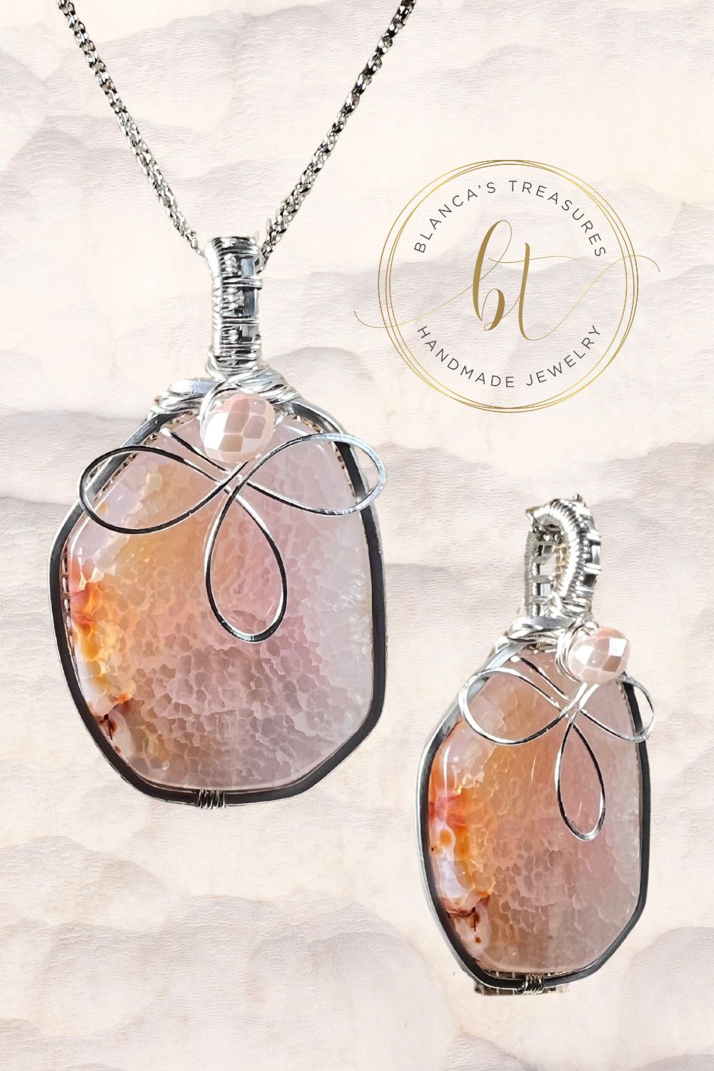 Pink Agate Set