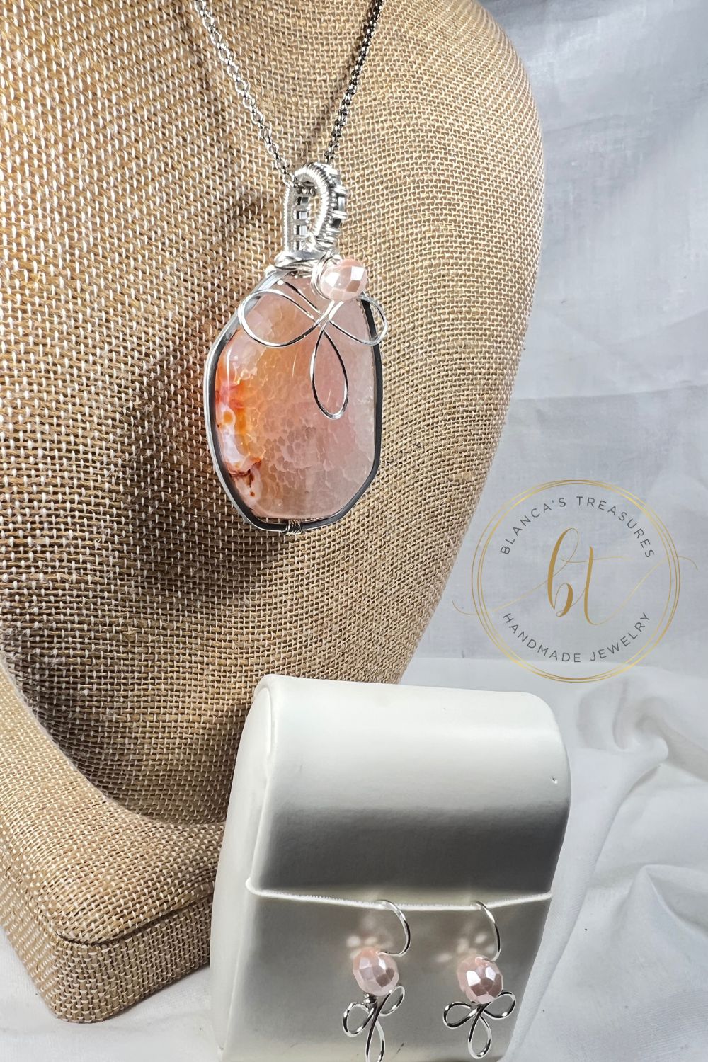 Pink Agate Set