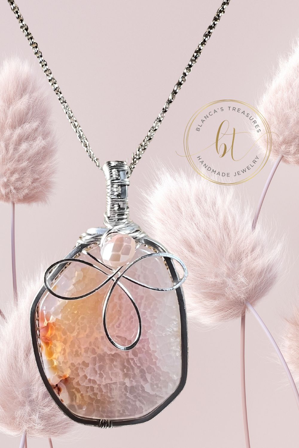 Pink Agate Set